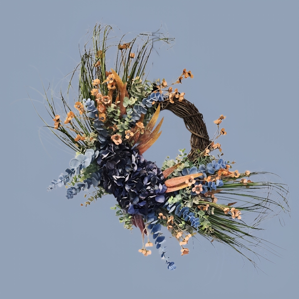 Rustic fall wreath - Picture 3 of 9